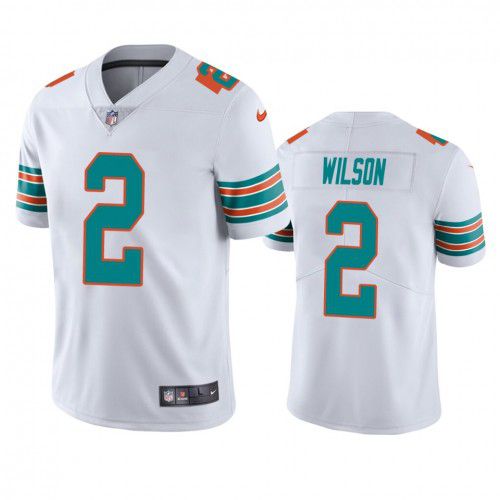 Men Miami Dolphins 2 Albert Wilson Nike White Limited NFL Jersey